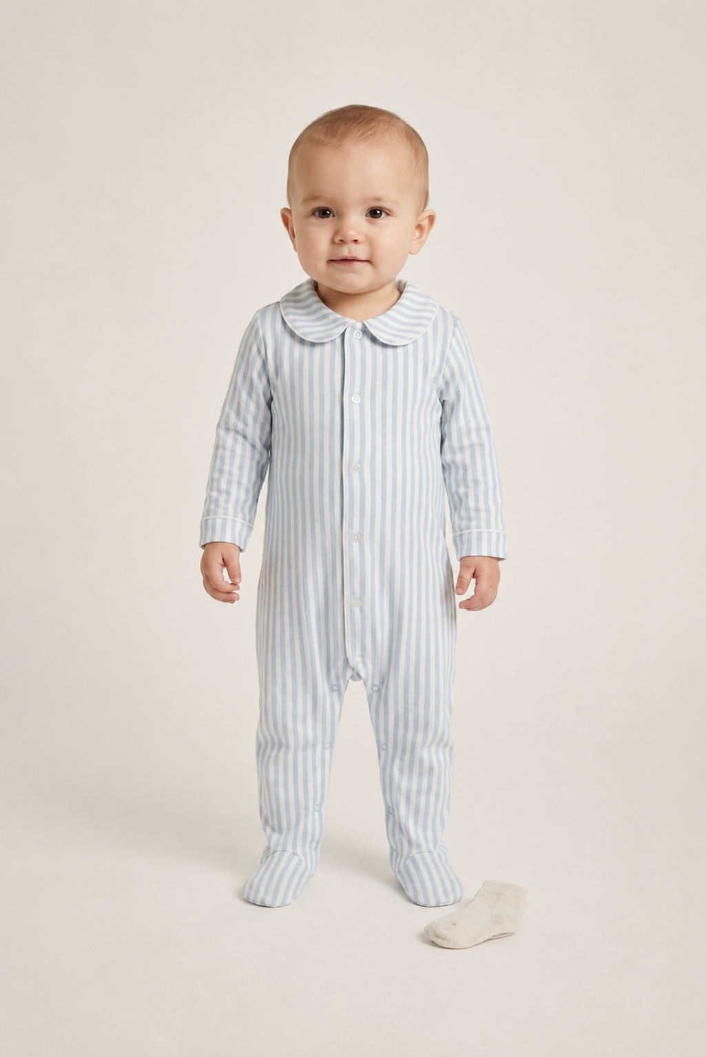 Conjunto de pijama familiar a rayas para madre y bebé | NUVELLA
