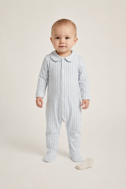 Conjunto de pijama familiar a rayas para madre y bebé | NUVELLA